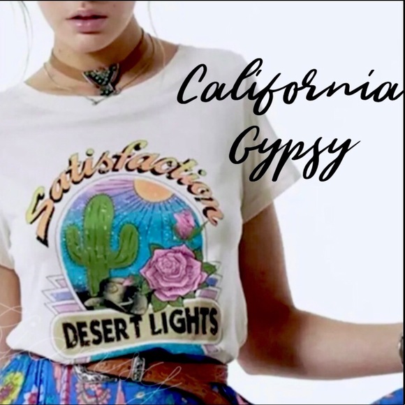 Satisfaction Desert Lights Gypsy T-shirt - Picture 2 of 6